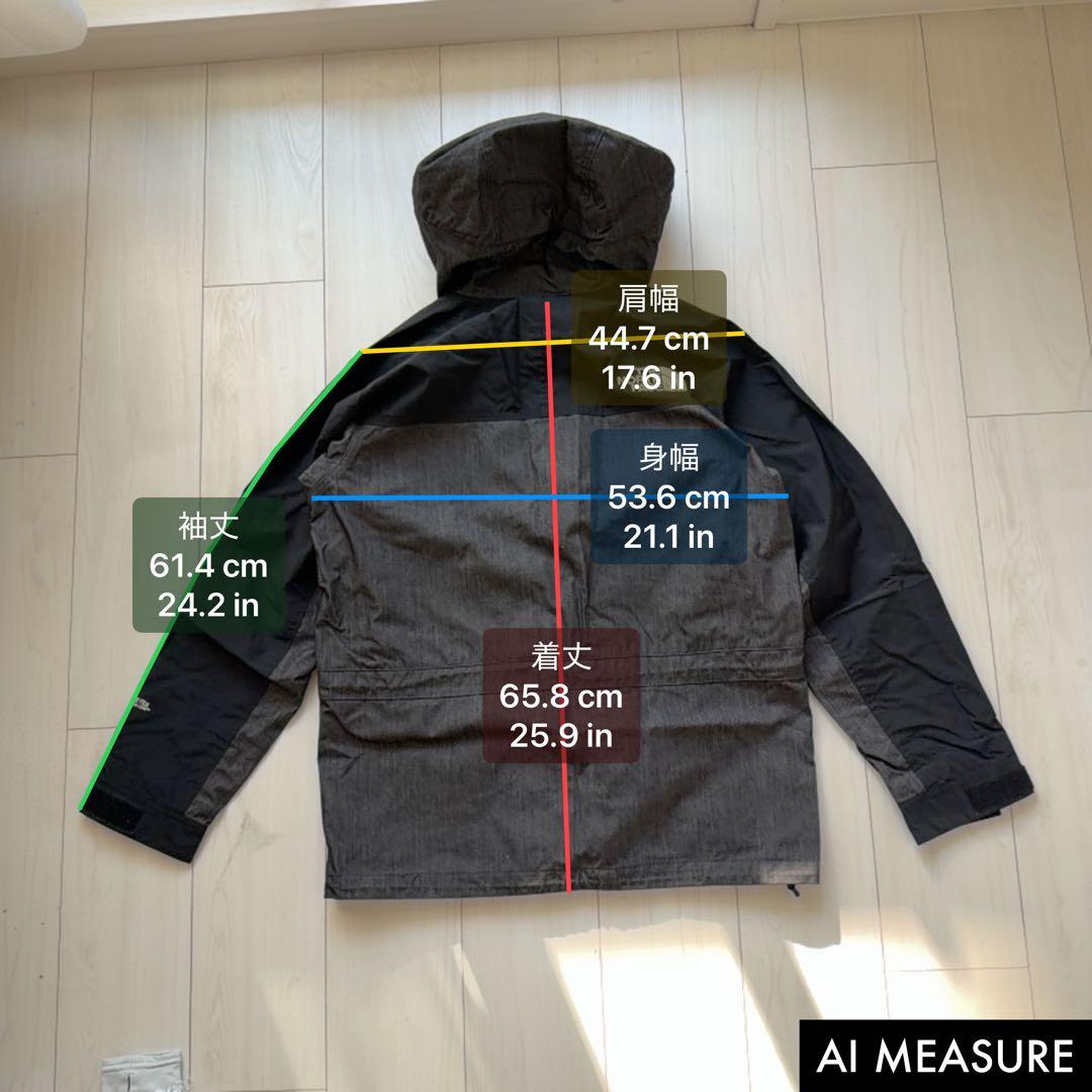 希少✨️ノースフェイス マウンテンライトデニムジャケット ゴアテックス　S