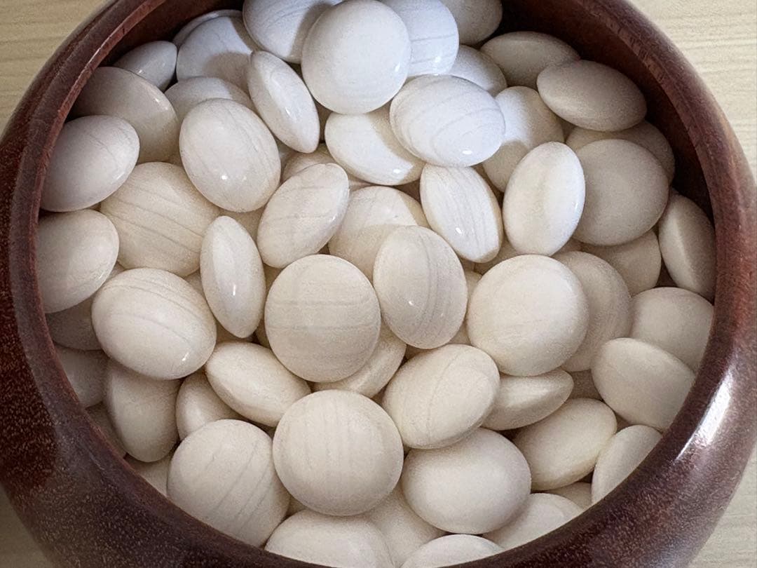 【囲碁】蛤碁石・那智黒石３６号