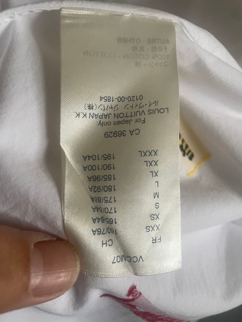 LOUIS VUITTON 長袖シャツ