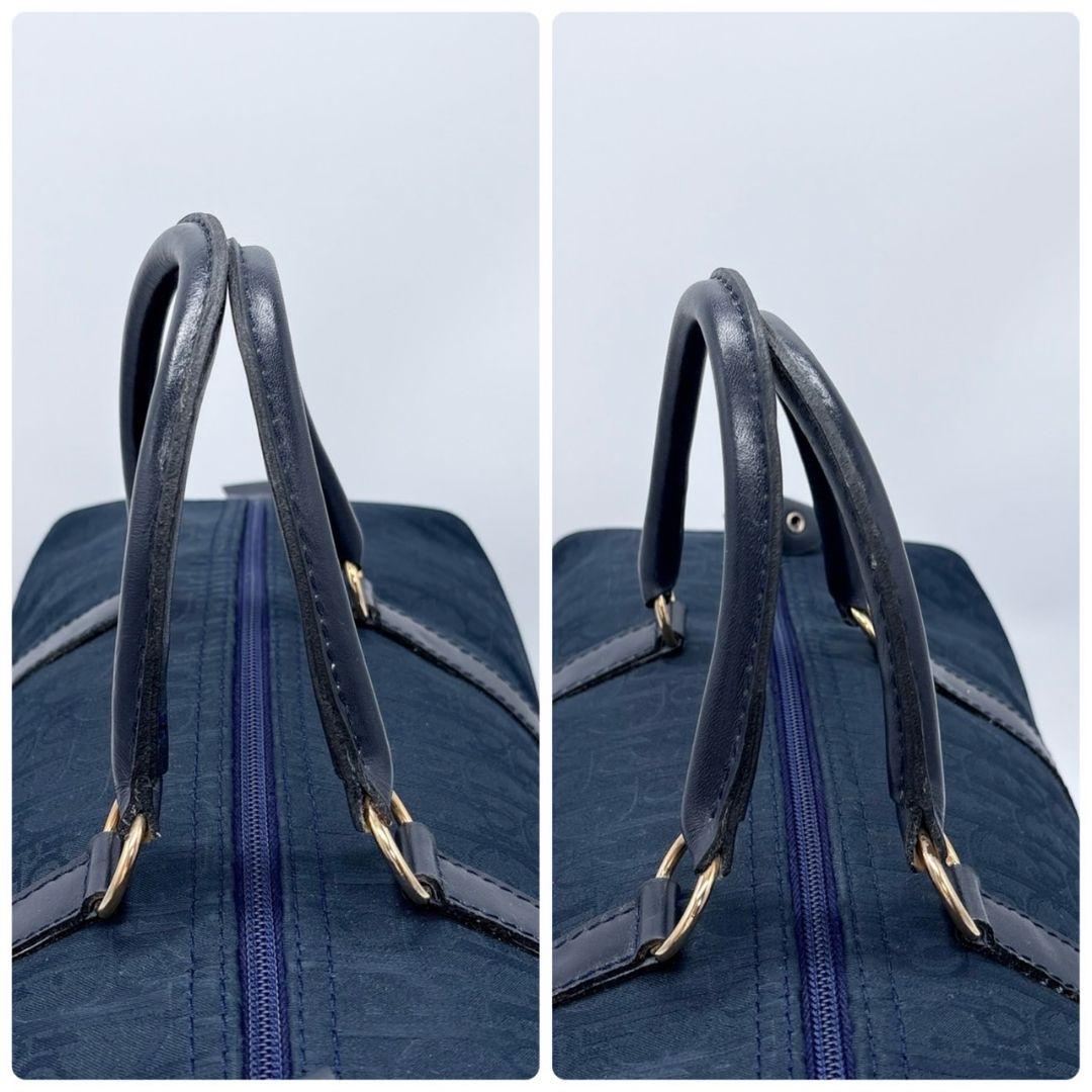 【極美品】ディオール トロッター ボストンバッグ キャンバス レザー 大容量