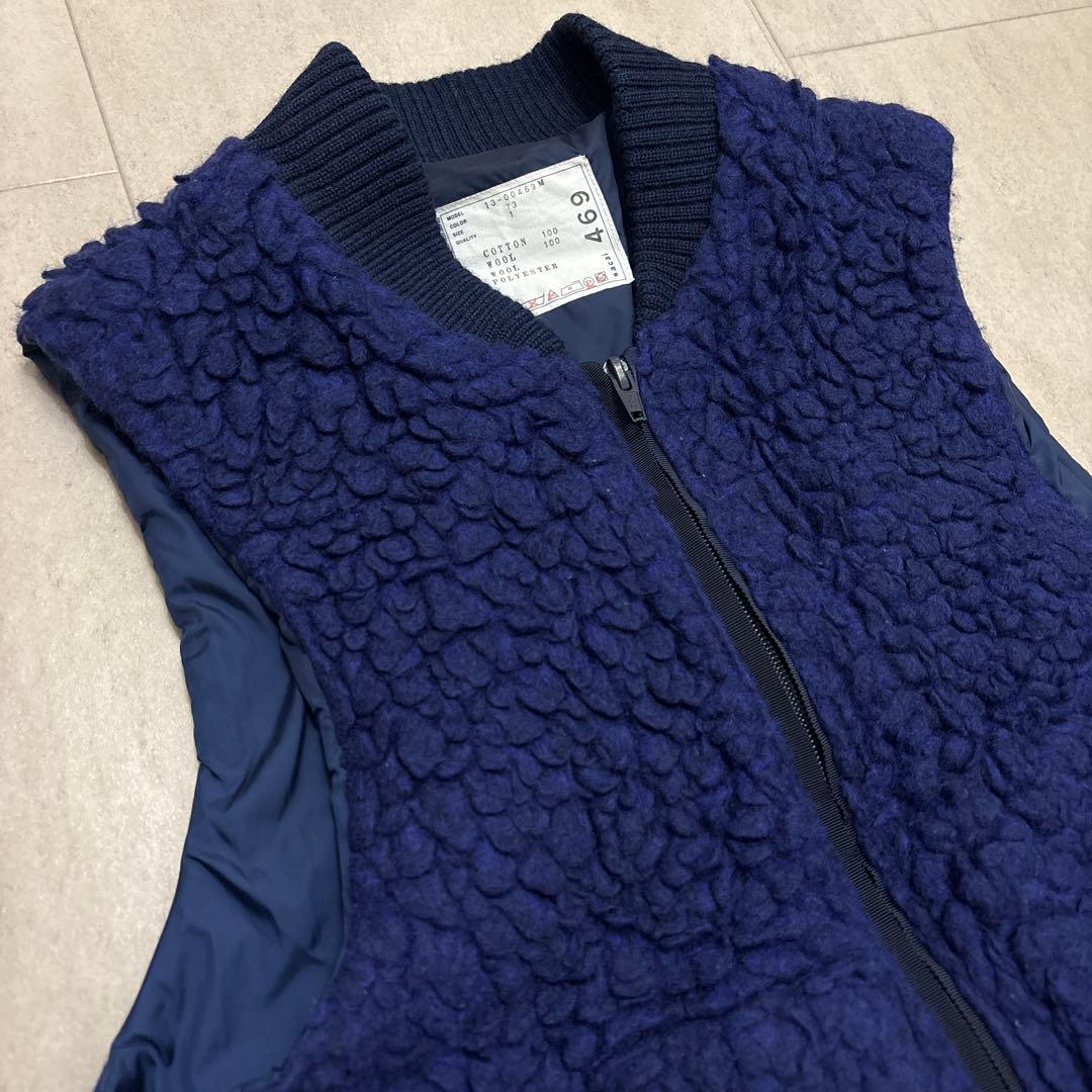 ISLAさん専用　ネイビー フリース ジップアップ ベスト