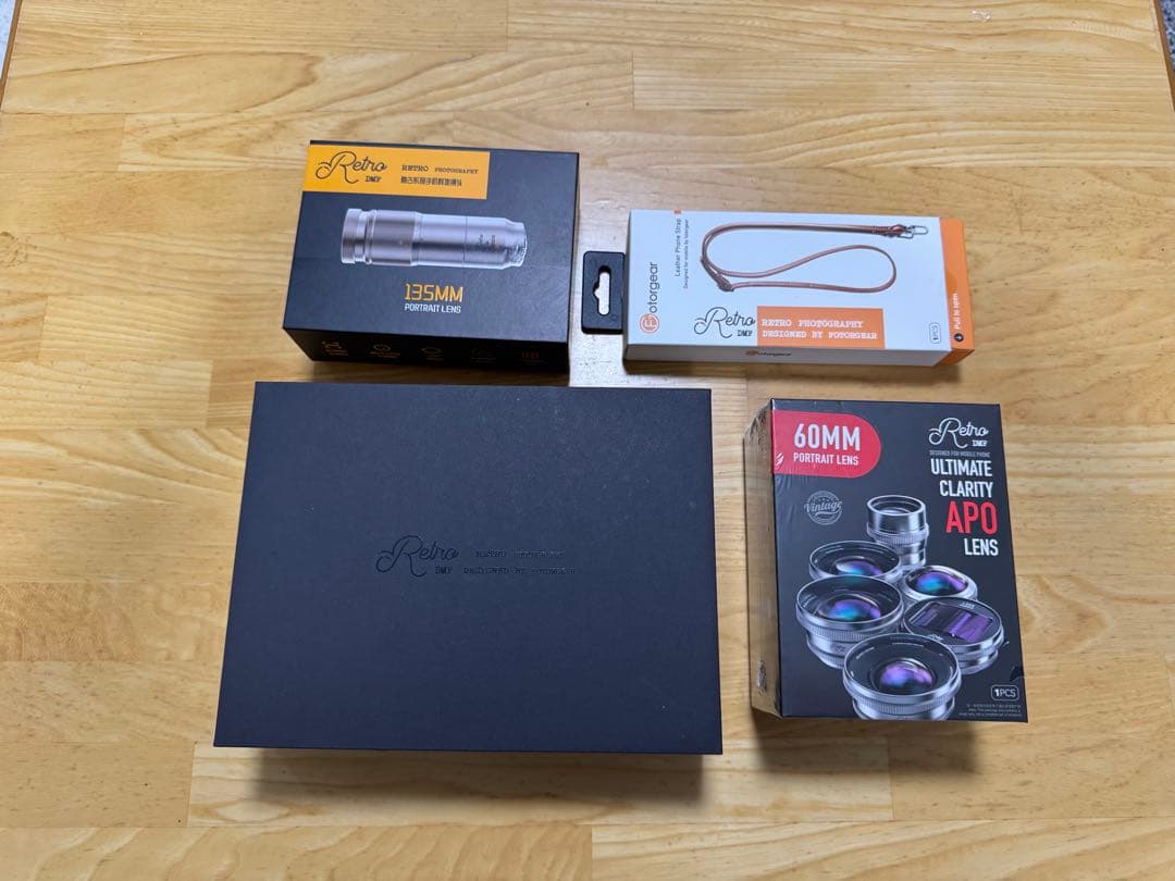 iPhone15ProMAX用ケース 135MM+60MMレンズセット