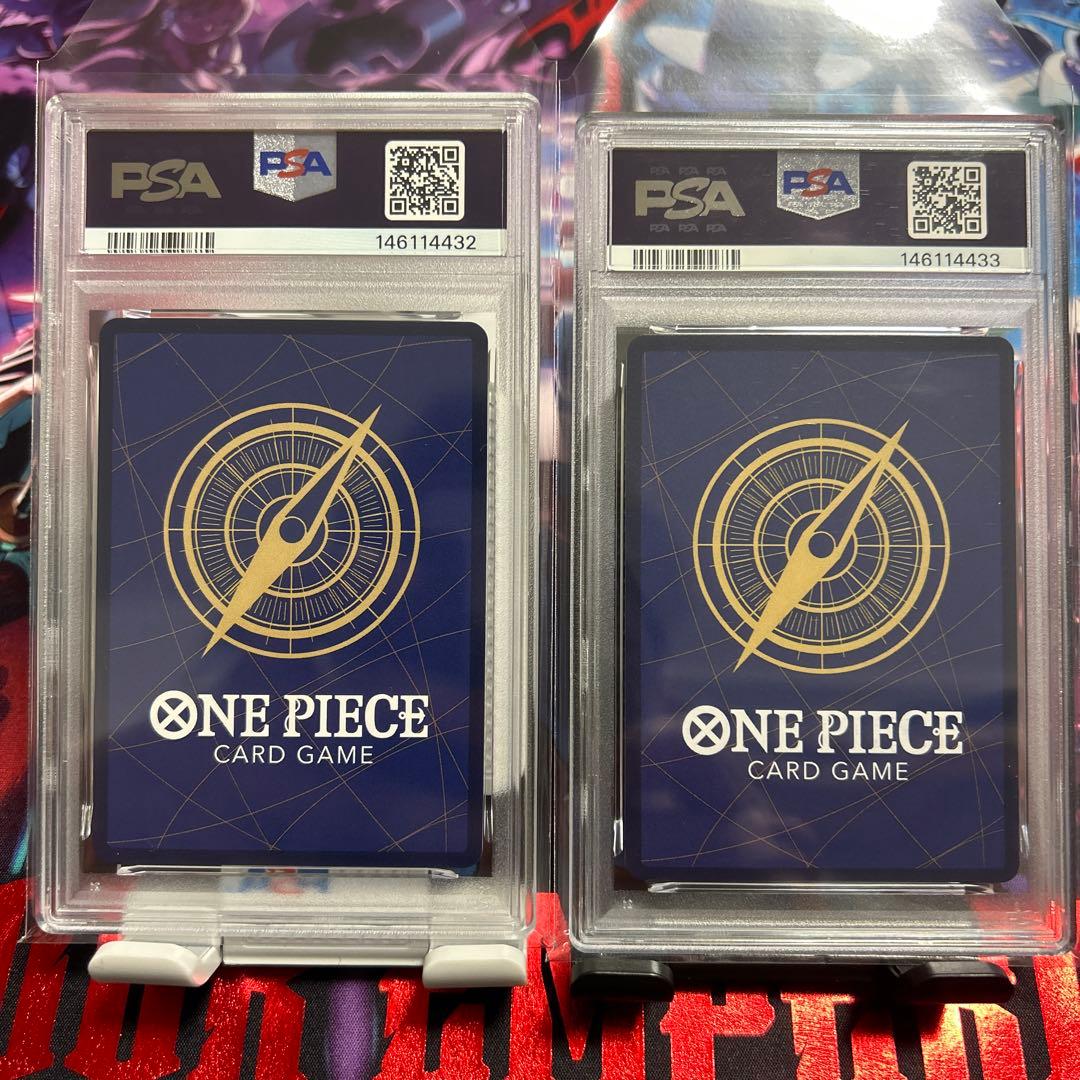 ルフィは海賊王になる男だ!!! PSA10 2連番 3周年　3rd