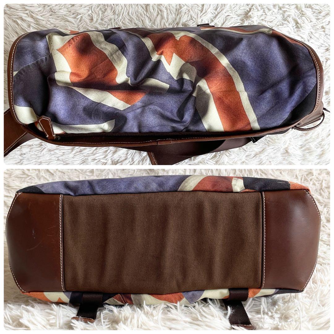 美品 Paul Smith メッセンジャーバッグ ユニオンジャックプリント