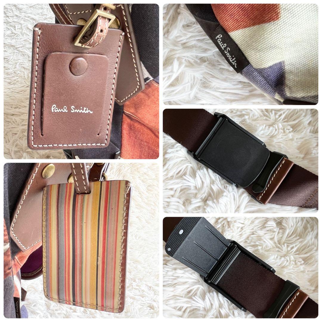 美品 Paul Smith メッセンジャーバッグ ユニオンジャックプリント