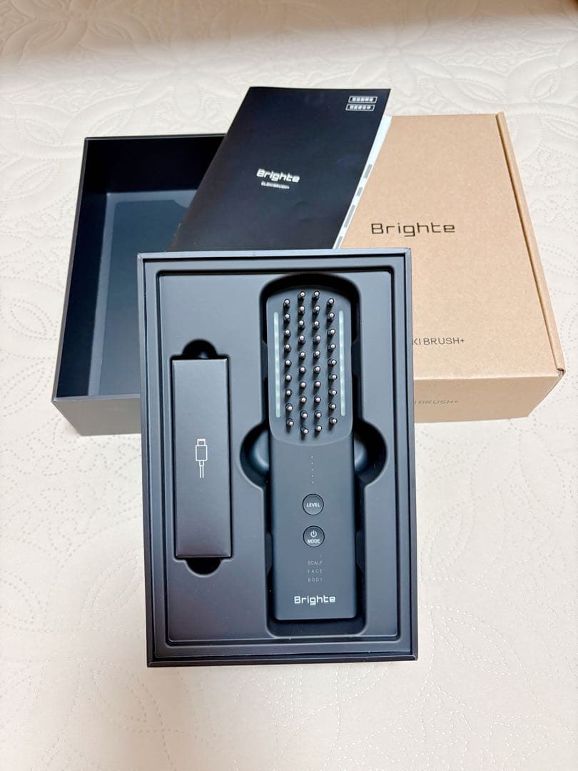 【超美品】ブライト Brighte ELEKI BRUSH+ 美顔器