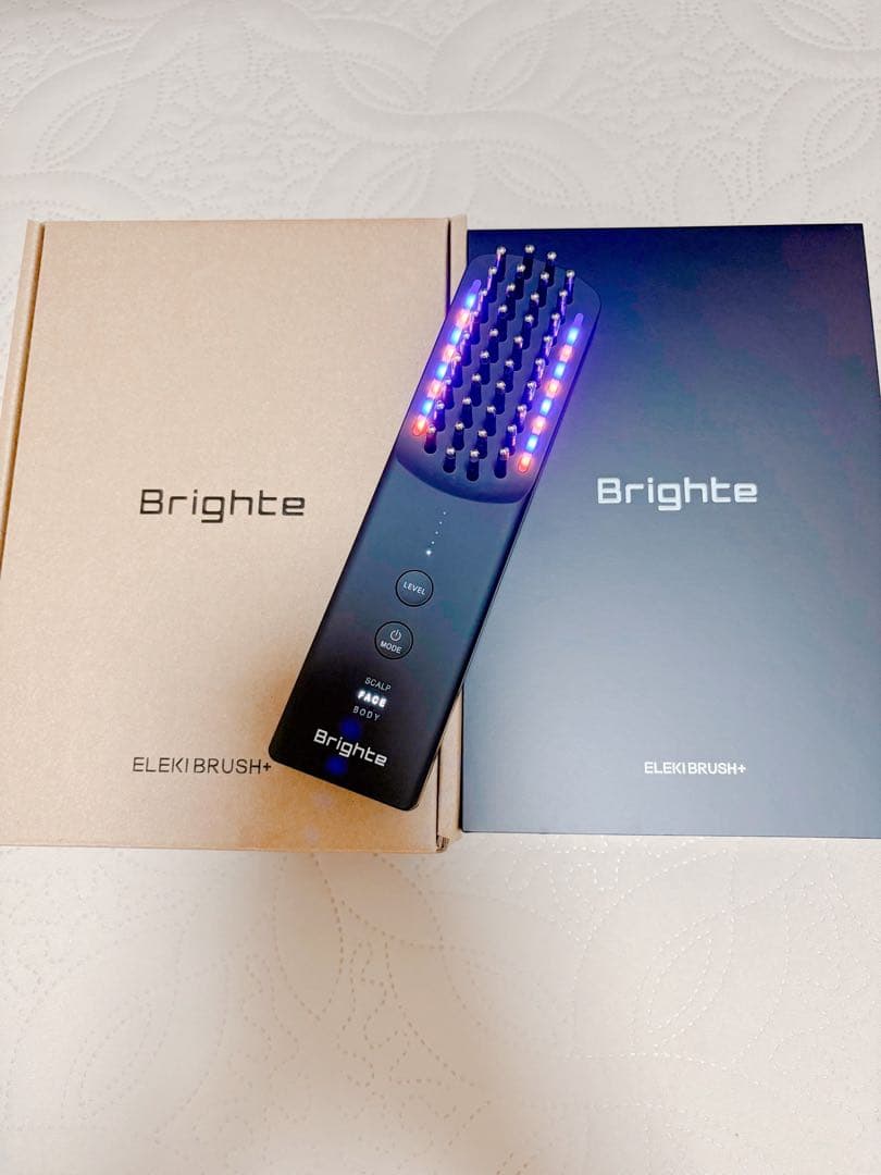 【超美品】ブライト Brighte ELEKI BRUSH+ 美顔器
