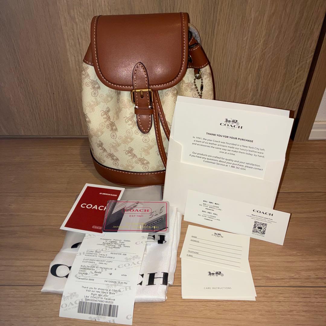 《新品未使用》《値下げ可》《大人気》コーチ　リュック