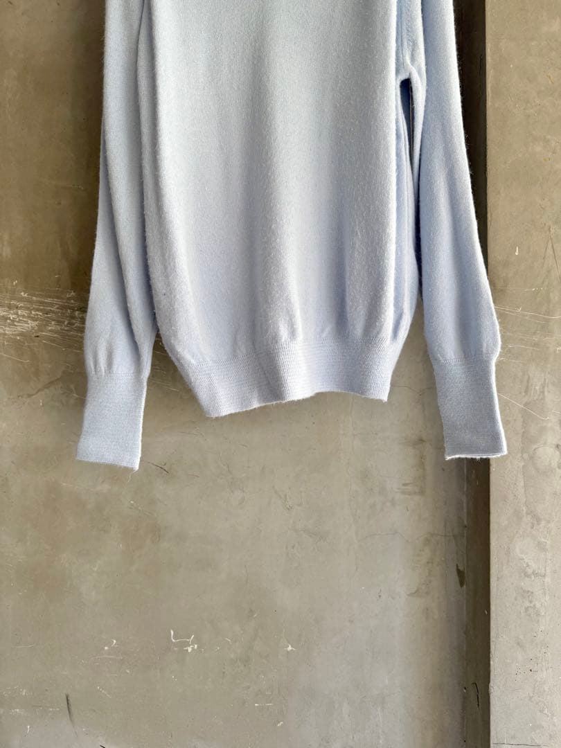 トップス 90's Christian Dior Oversized Blue Knit