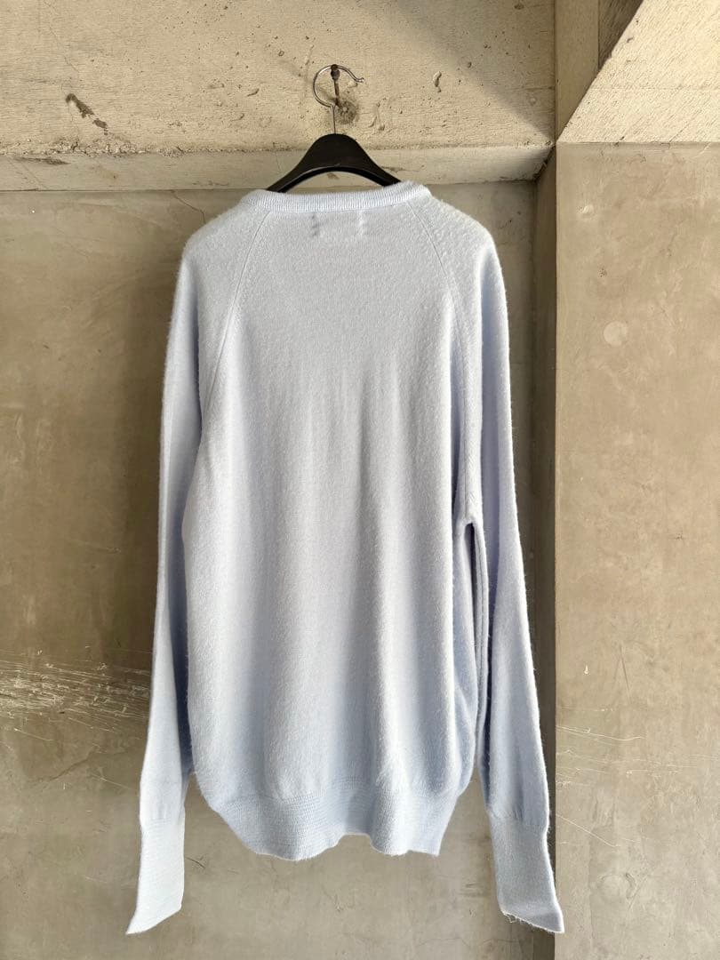 トップス 90's Christian Dior Oversized Blue Knit