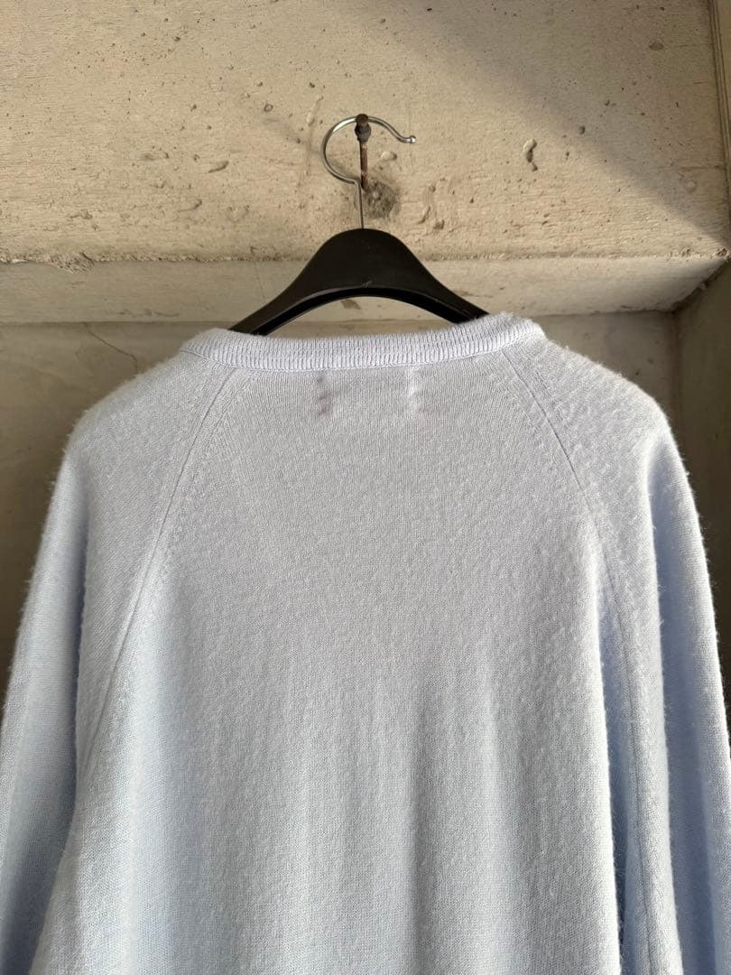 トップス 90's Christian Dior Oversized Blue Knit