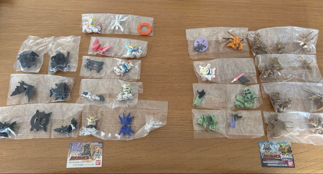 レア　希少　SDガンダムバインド１セミコンプ（９種）バインド４（８種）　ガチャ