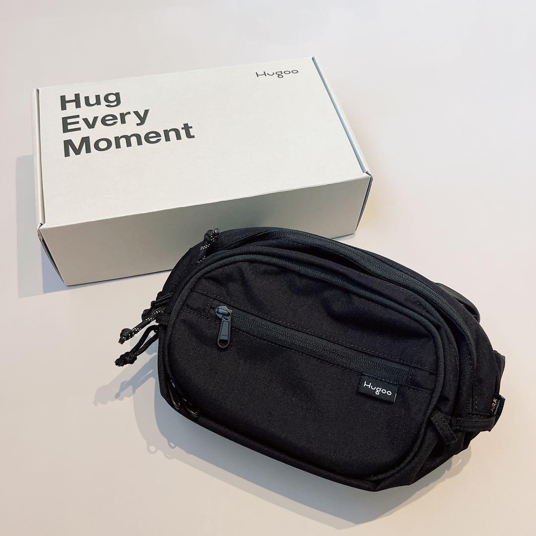 【Hugoo】 ヒップシート（ブラック）