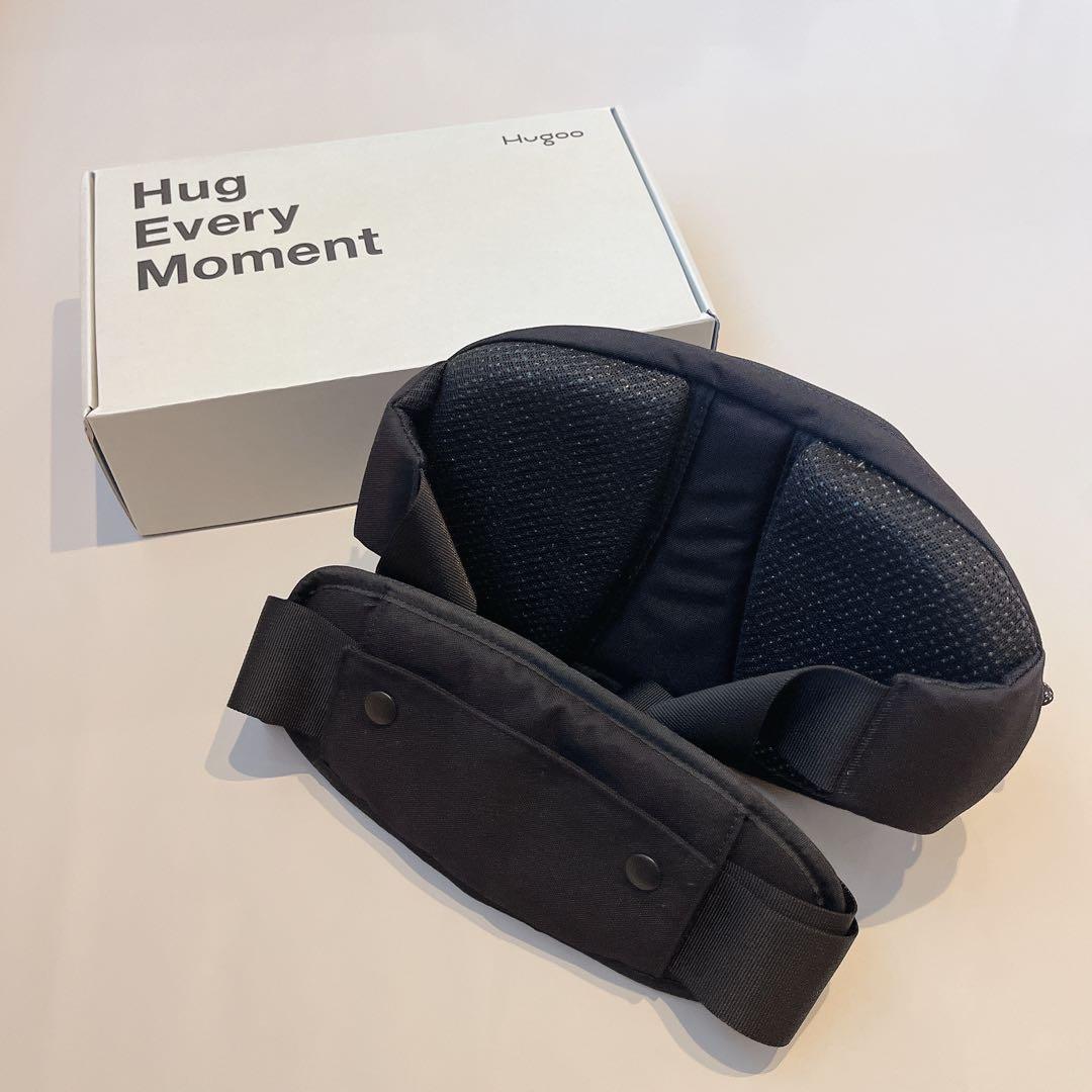 【Hugoo】 ヒップシート（ブラック）