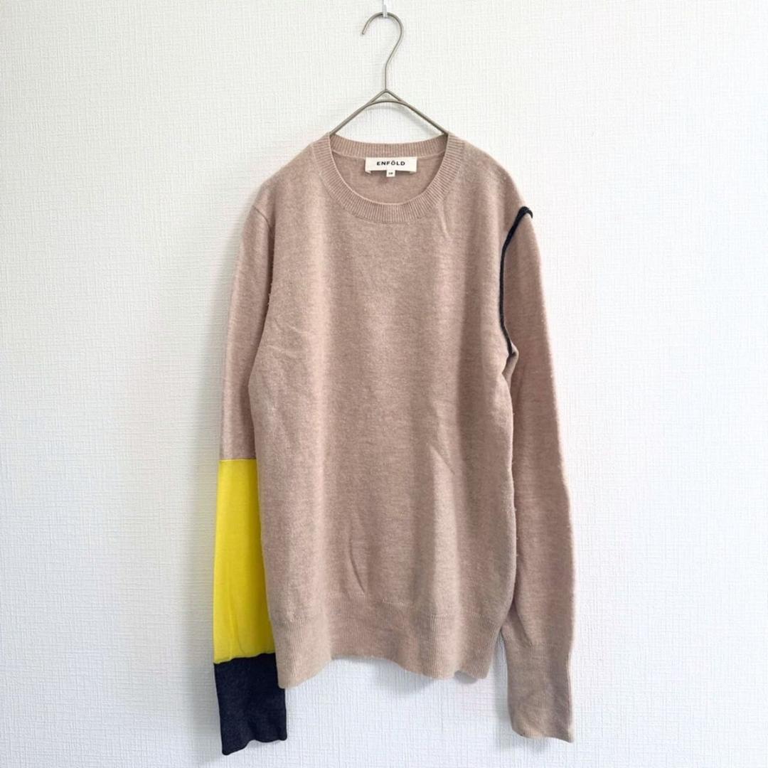 ENFOLD 近年モデル POINTカラーPULLOVER ニット セーター