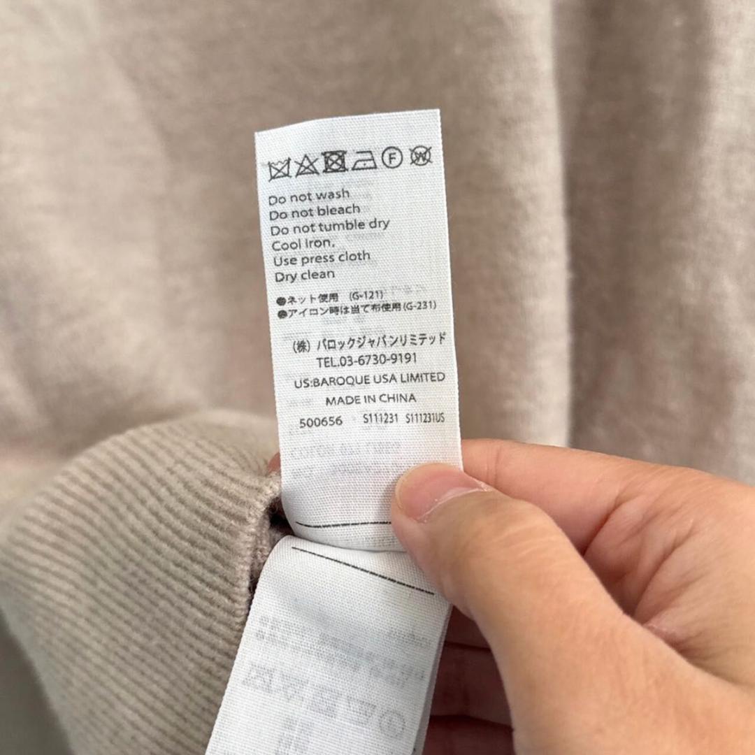 ENFOLD 近年モデル POINTカラーPULLOVER ニット セーター