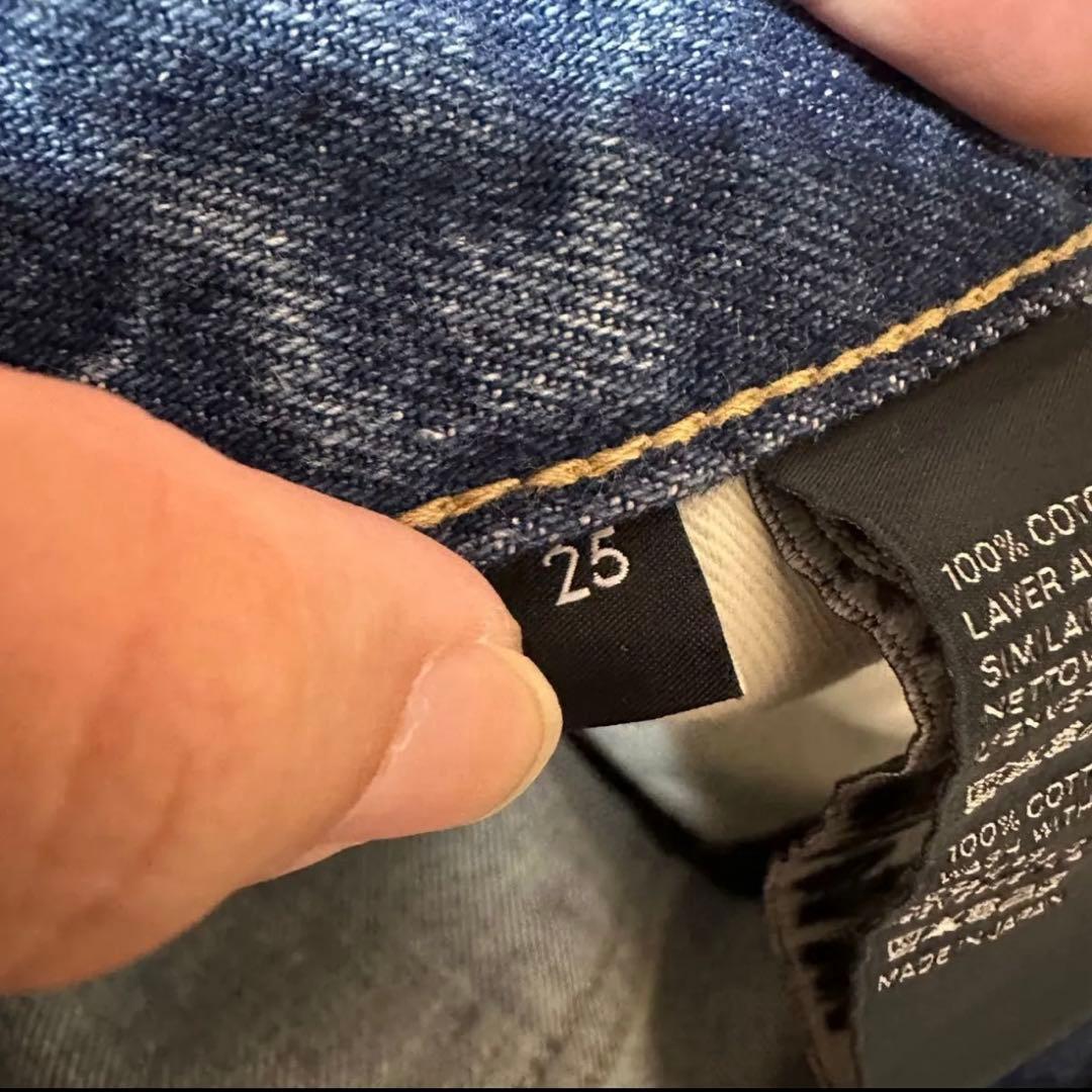 CELINEフレアジーンズ ユニオンウォッシュ デニム　セリーヌ　25