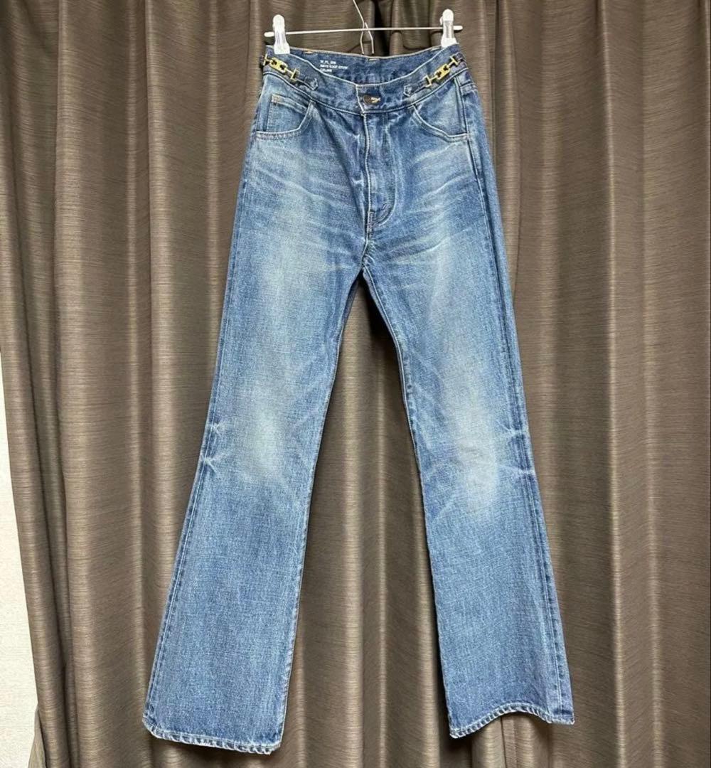 CELINEフレアジーンズ ユニオンウォッシュ デニム　セリーヌ　25