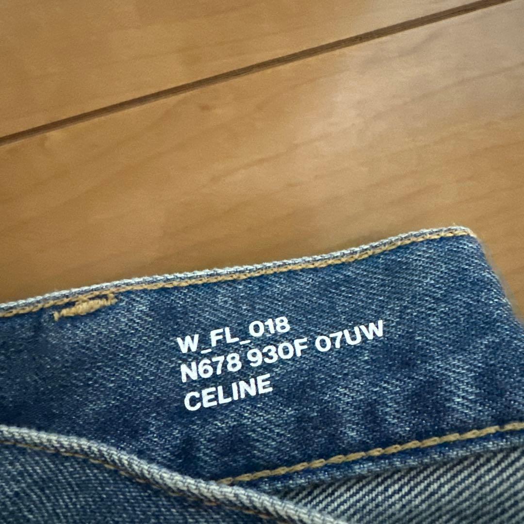 CELINEフレアジーンズ ユニオンウォッシュ デニム　セリーヌ　25