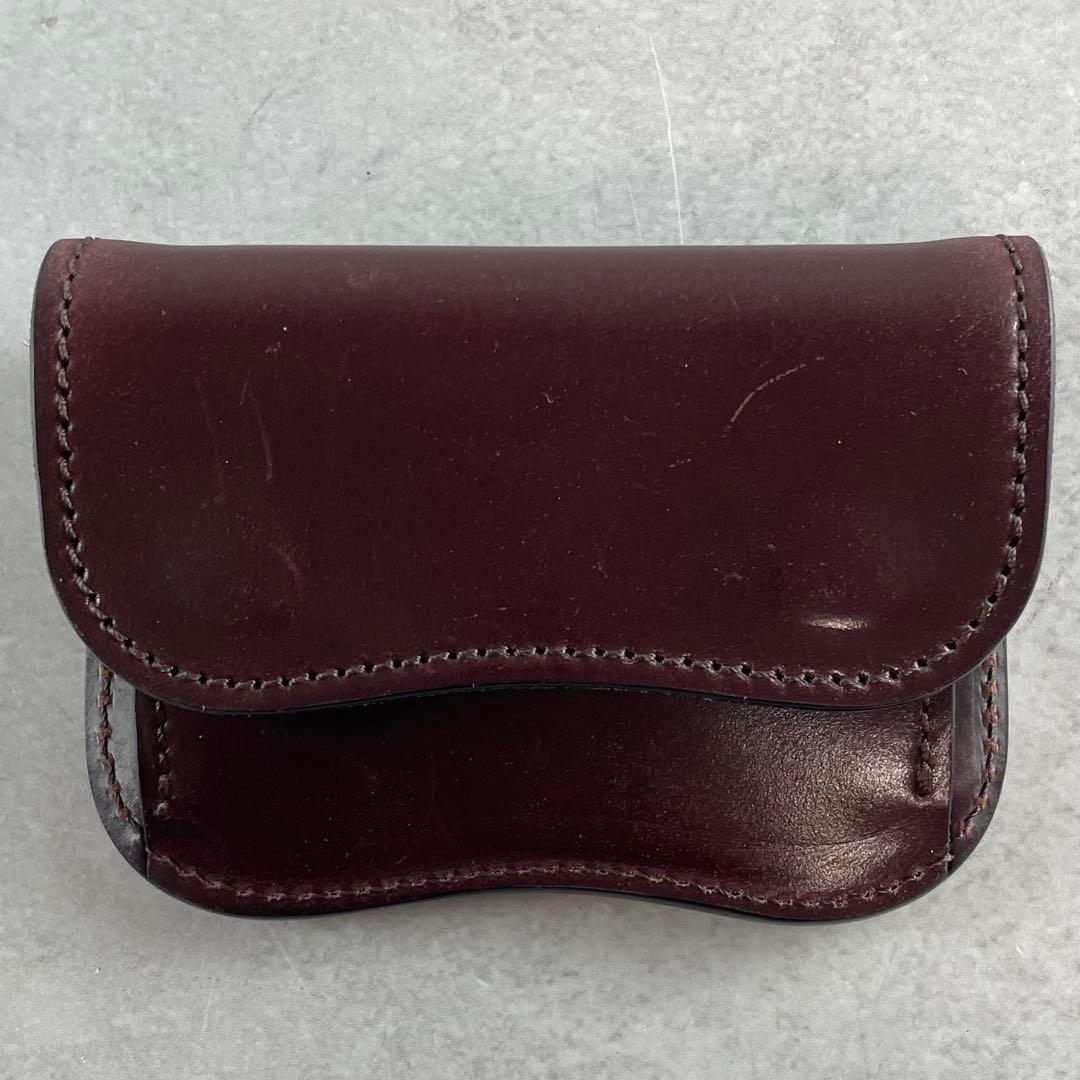 入手困難✨ ラストクロップス ケース コードバン ホーウィンスタンプ 茶色