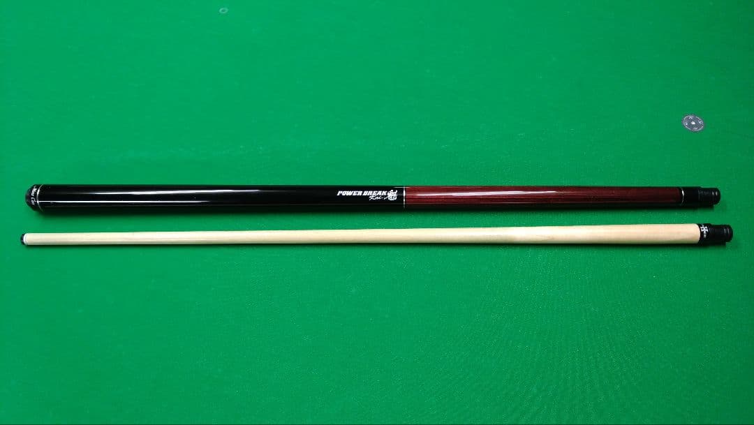 POWER BREAK 魁 ビリヤードキュー 黒/パープル