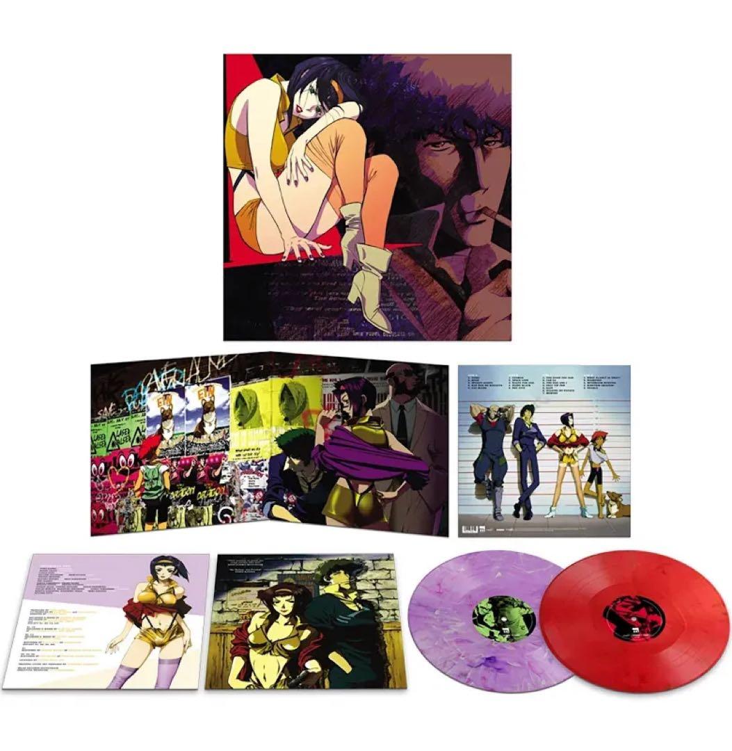 邦楽 Splatter Red&Purple Vinyl Cowboy Bebop