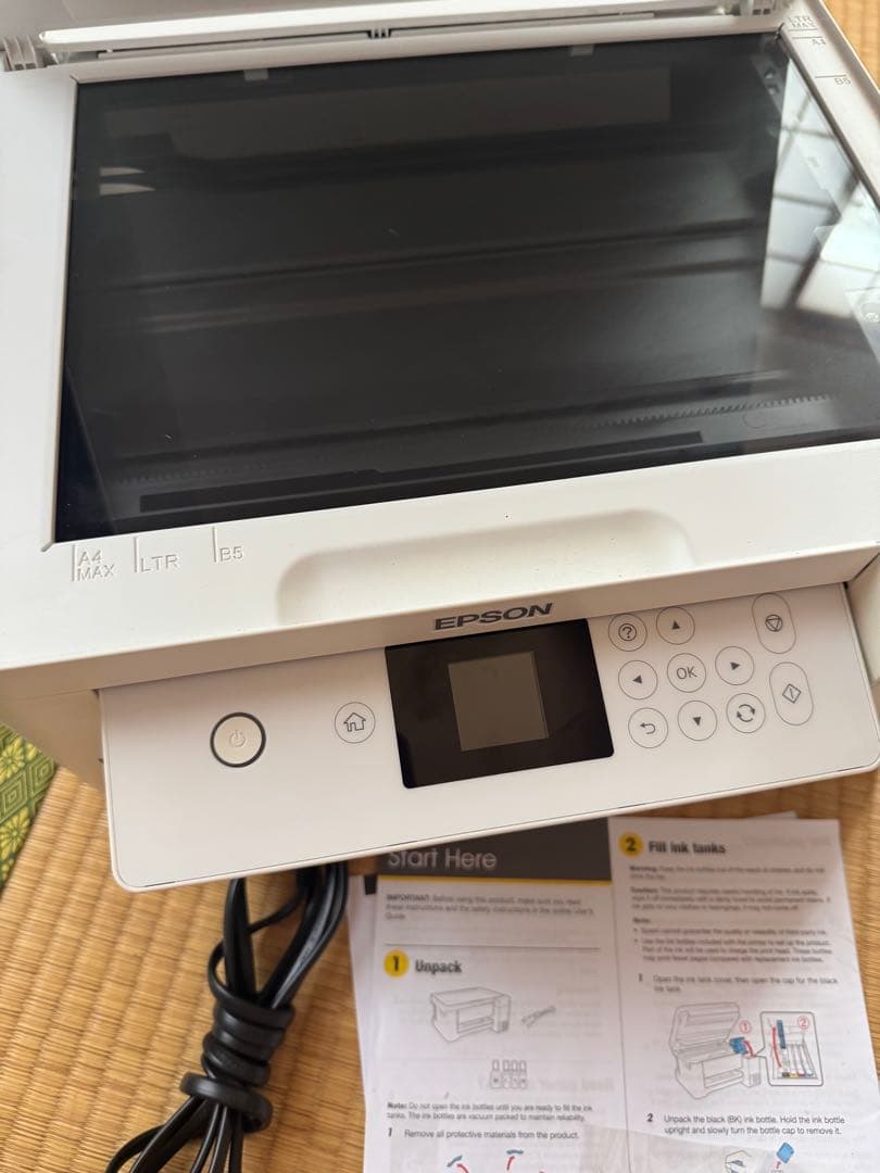 EPSON ET-2760 プリンター 本体 インク付き