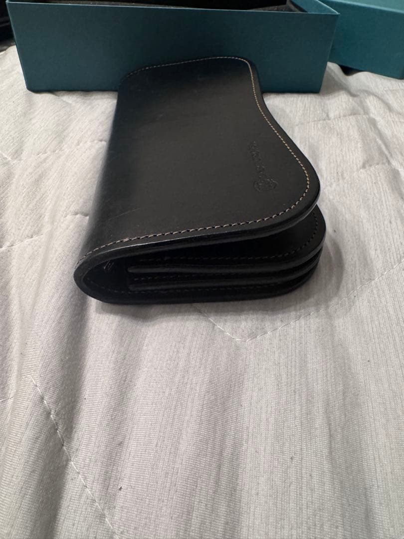 ラストクロップス 長財布 財布 ブリスターL 黒 サドルプルアップ