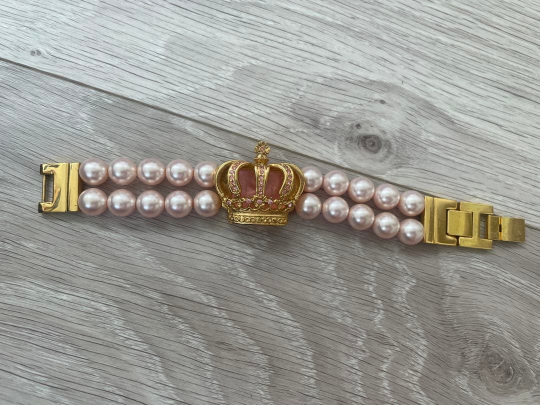 王冠パールウォッチ ジーザスディアマンテ 時計　ブレスレット