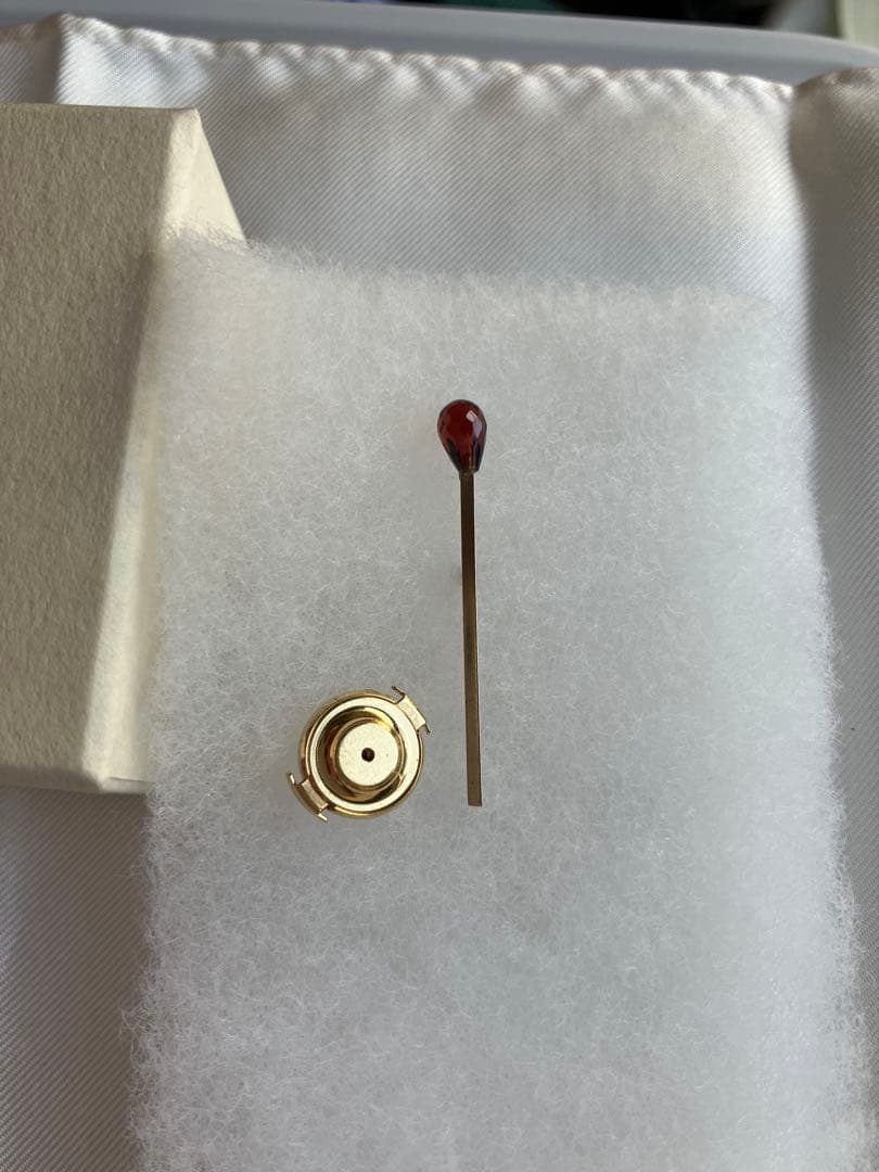 OLD TO NEW k10 ガーネット ブローチ　マッチ　吉田史　ヒナタノオト