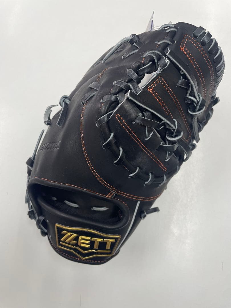 ゆ*や様 新品 ゼット 少年軟式用ファーストミットミット(BJFB70513N)