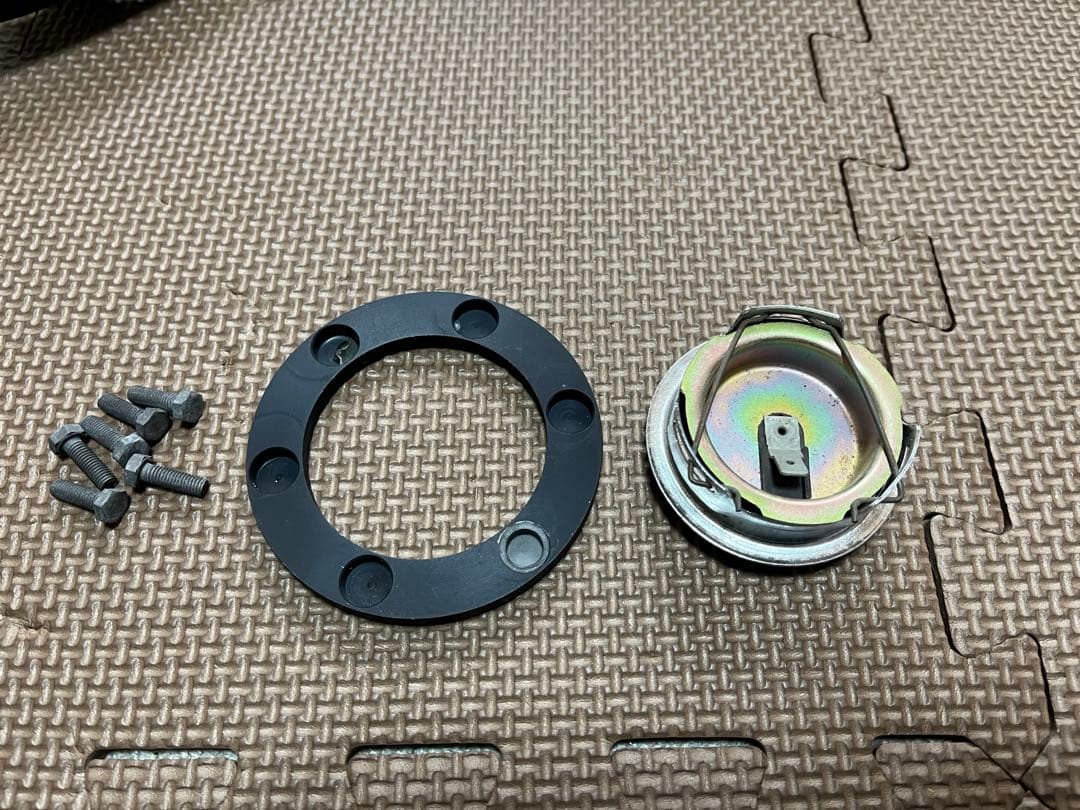 当時物 ナルディ クラシック ブラック レザー