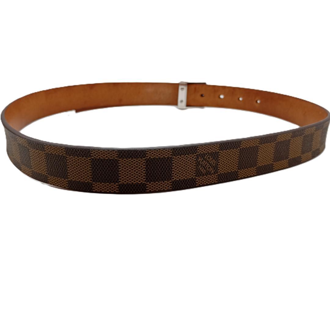 LOUIS VUITTON サンチュール キャレ ダミエ エベヌ M6803