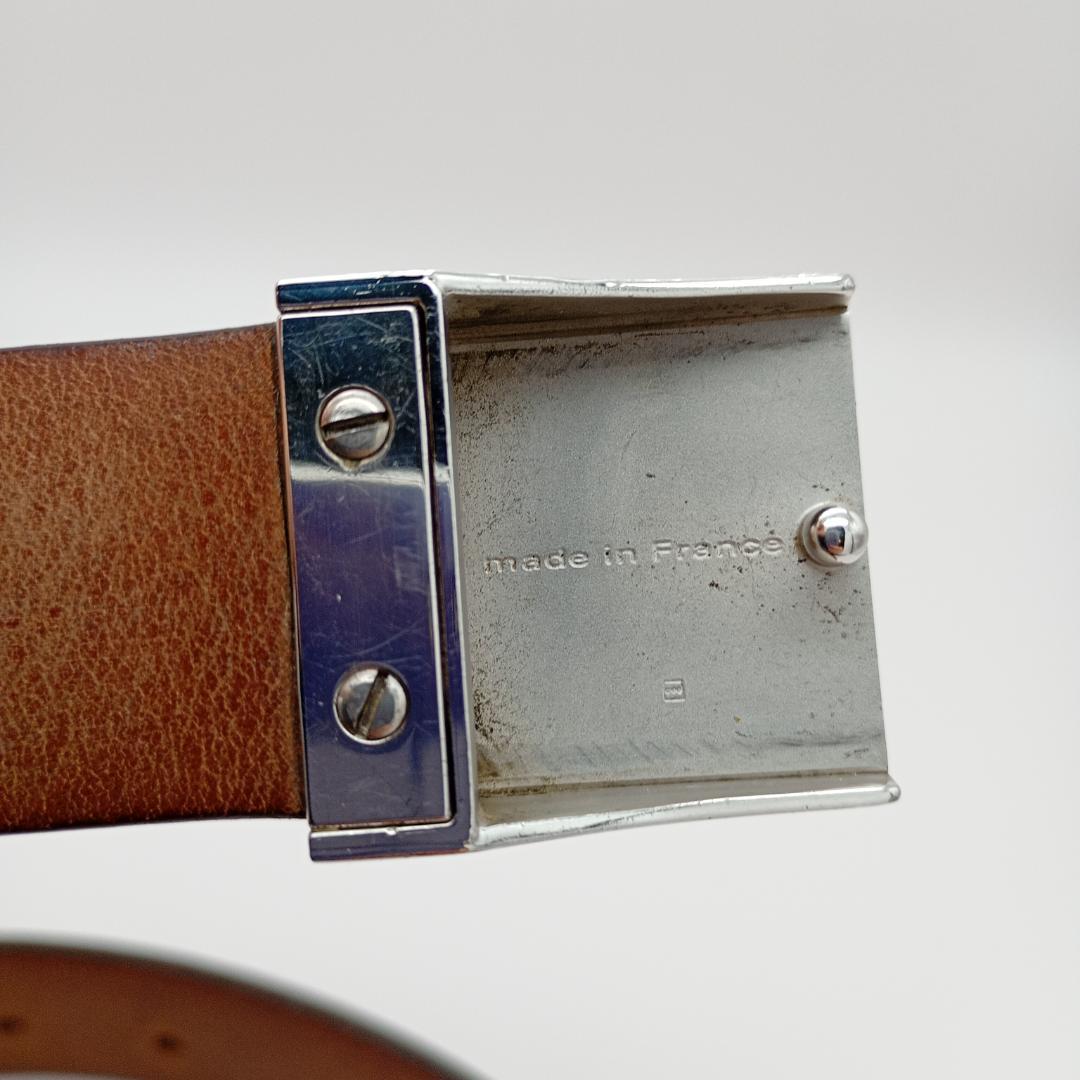 LOUIS VUITTON サンチュール キャレ ダミエ エベヌ M6803