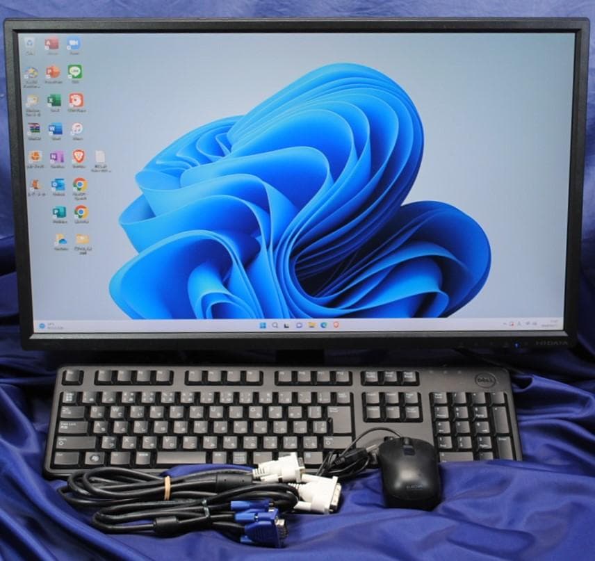 即戦力!NEC 20㌅モニターセット/キーボード・マウス office2021