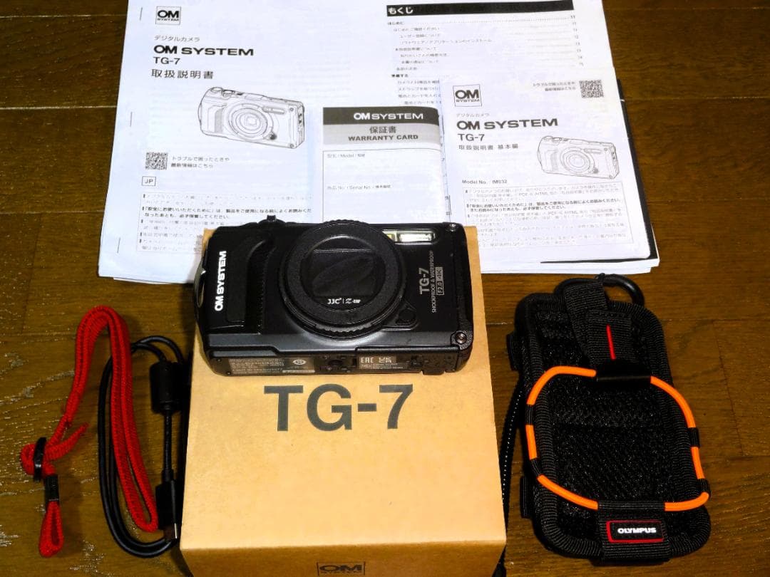 OLYMPUS TG-7　ブラック　【シャッター回数408回】