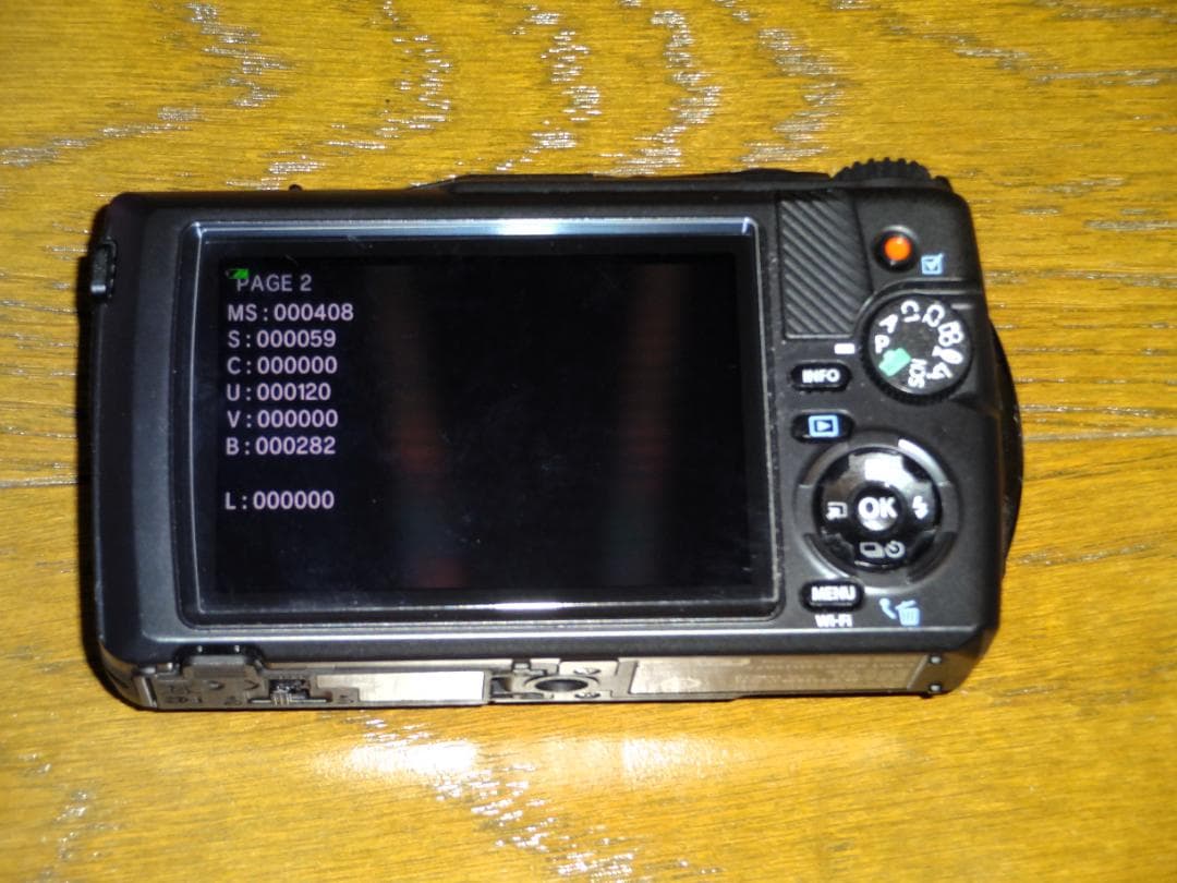 OLYMPUS TG-7　ブラック　【シャッター回数408回】