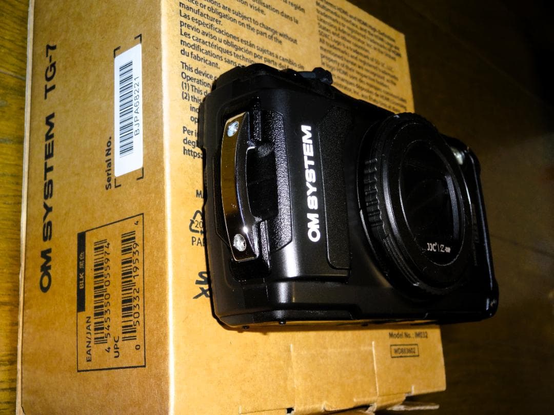 OLYMPUS TG-7　ブラック　【シャッター回数408回】