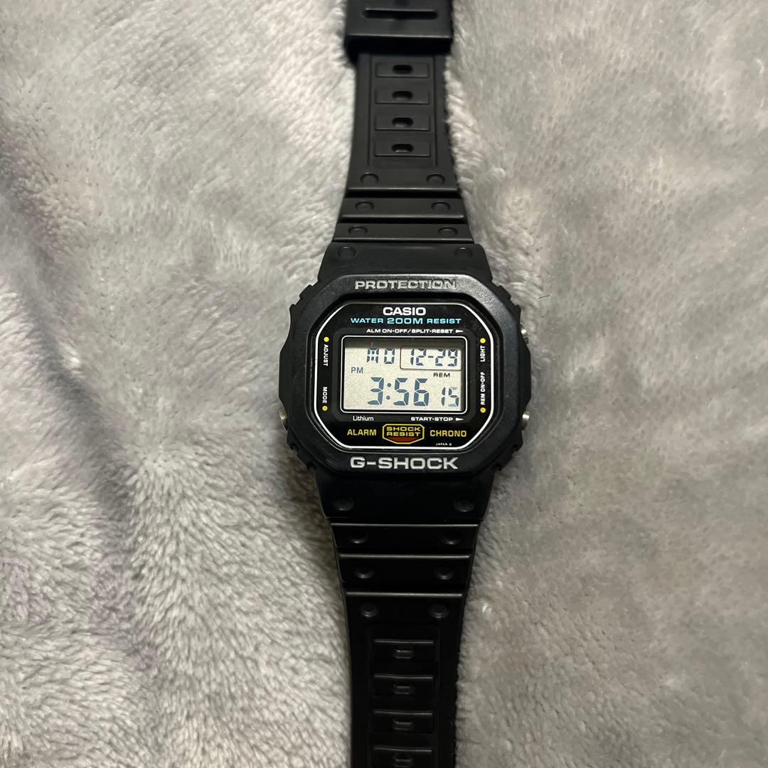 G-SHOCK DW-5600C-1V 901 スピード 海外モデル　腕時計
