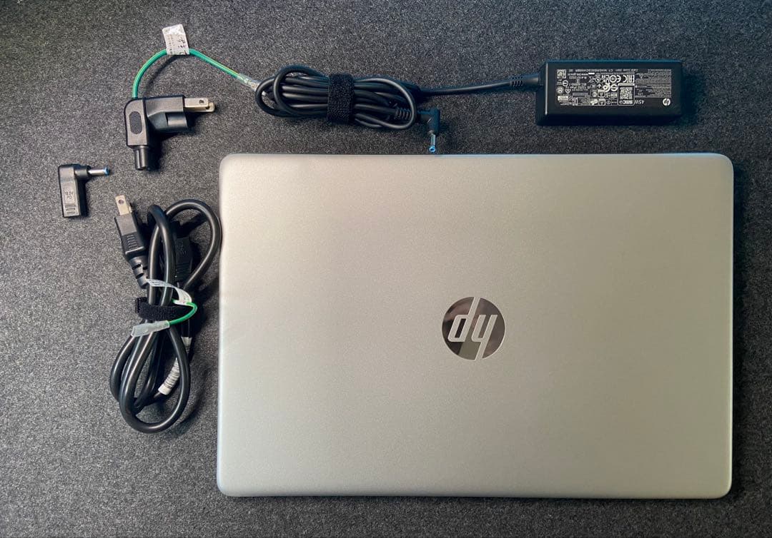 【ジャンク】HPノートPC SSD＆純正AC付 HP 15s-fq5000