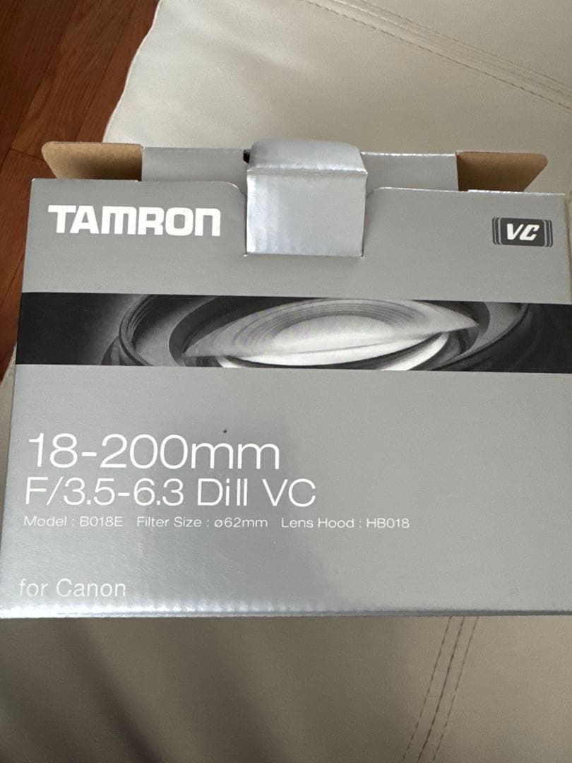 【美品】TAMRON 18-200mm DiII VC キヤノン用ズームレンズ