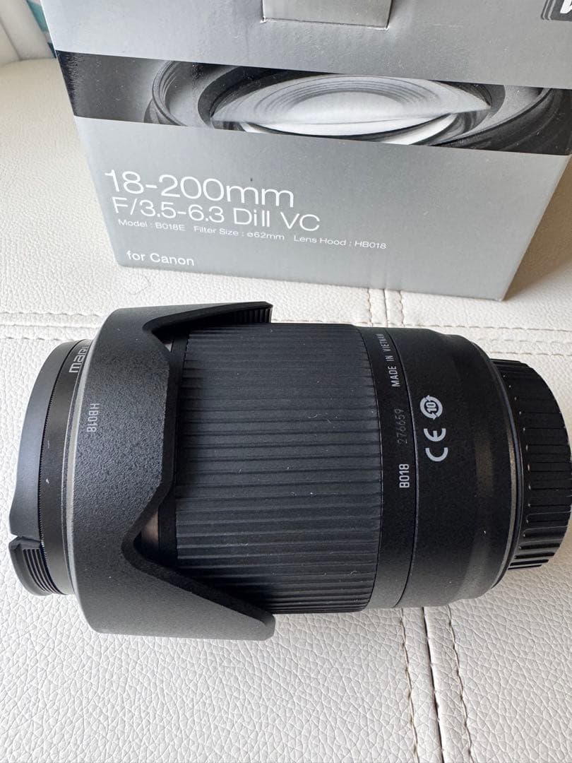 【美品】TAMRON 18-200mm DiII VC キヤノン用ズームレンズ