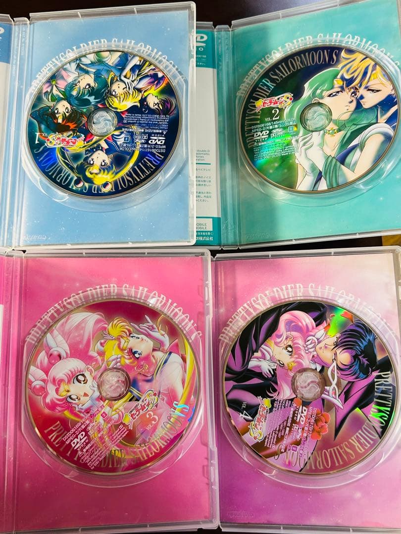 美少女戦士セーラームーン S 全7巻 DVD