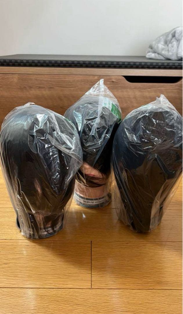 カットウィッグ 3個