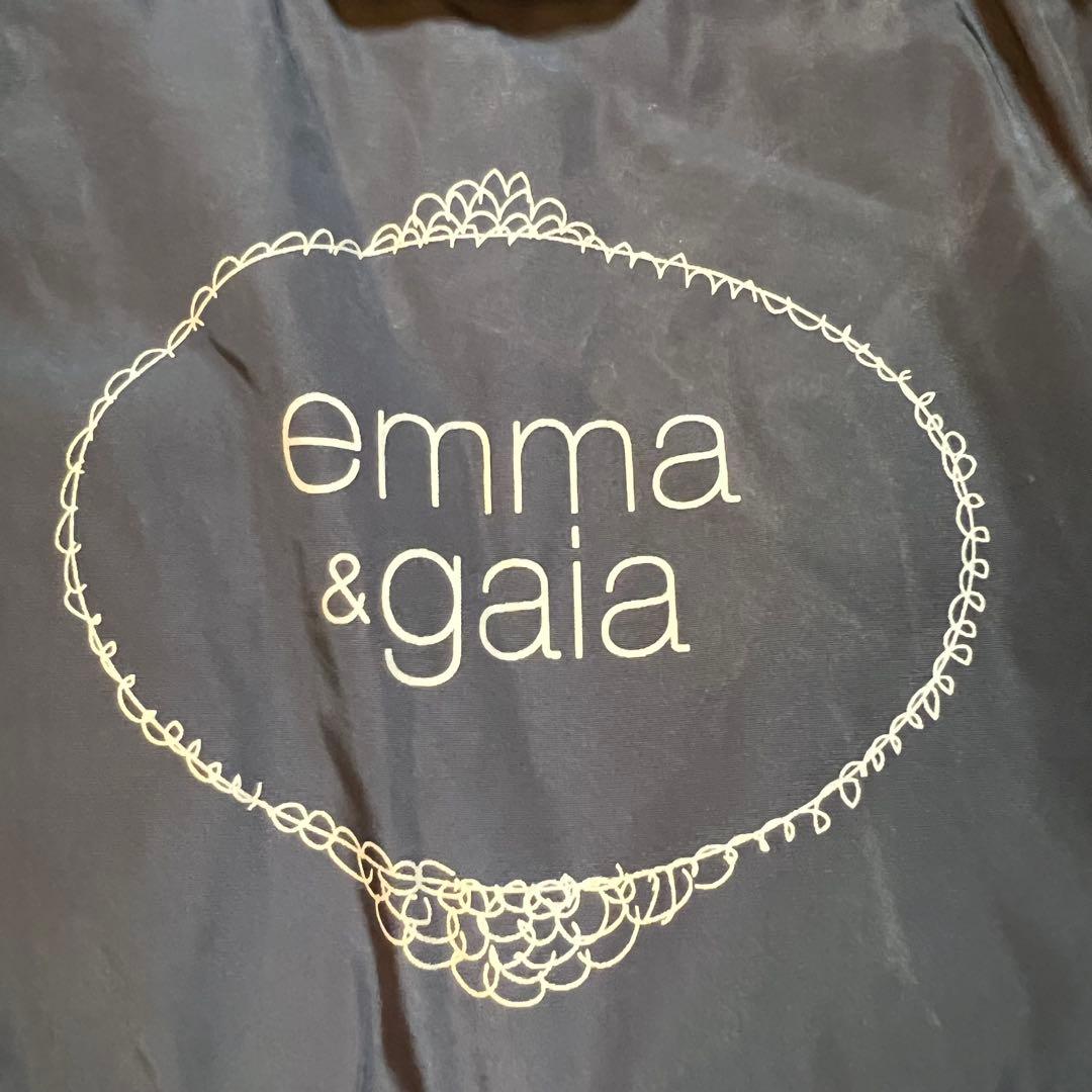 美品✨ EMMA&GAIA ロングダウンコート ネイビー 早い者勝ち