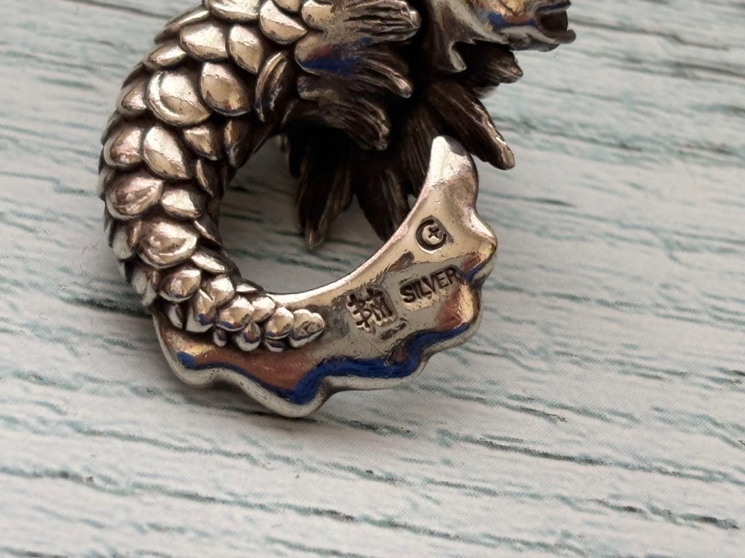 ブラッディマリー ロータスヘッド 蓮魚 ペンダントトップ　ネックレス