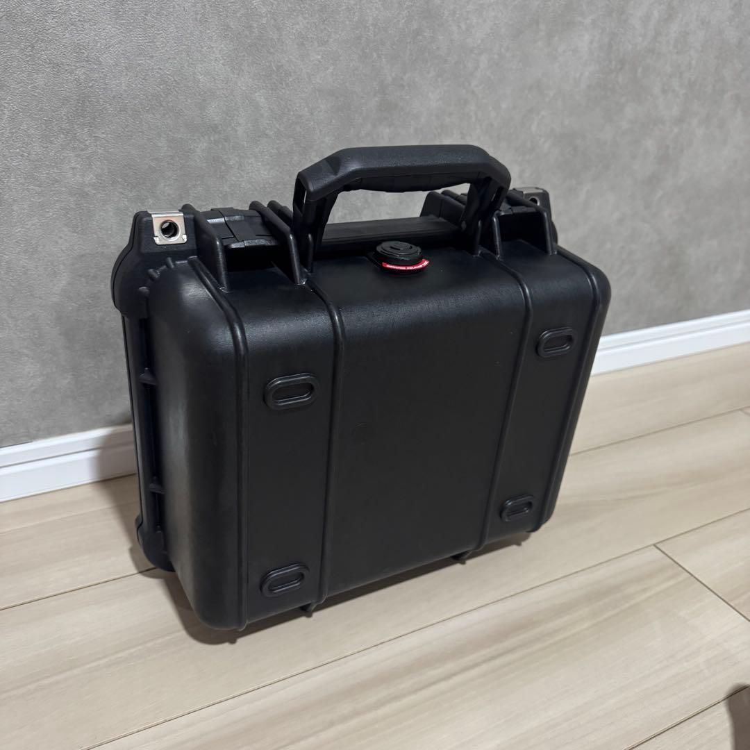 【美品】ペリカン1400 Case 防水セキュリティケースブラック