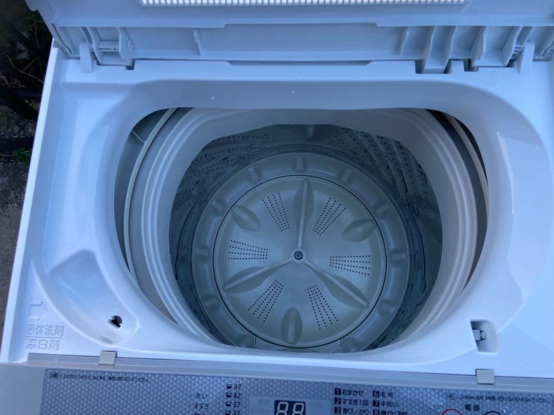 P376 Panasonic 全自動洗濯機 5.0kg ホワイト