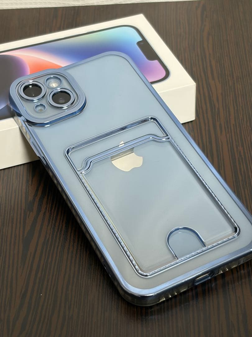 iPhone 14plus 256GB ブルー SIMフリー　美品