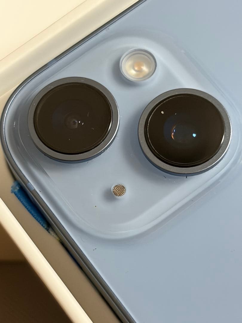 iPhone 14plus 256GB ブルー SIMフリー　美品